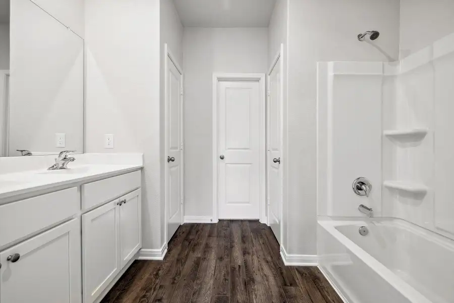 Furnished interior view inside a new home in Magnolia Woods, Magnolia (Image 4). Furnished interior view inside a new home in Magnolia Woods, Magnolia (Image 4).