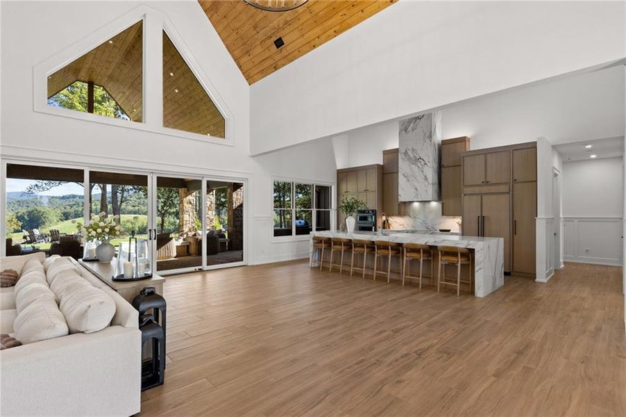 Furnished interior view inside a new home in , Talking Rock (Image 52).