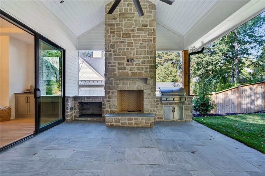 Exterior details and patio area of a home in , Alpharetta (Image 2).