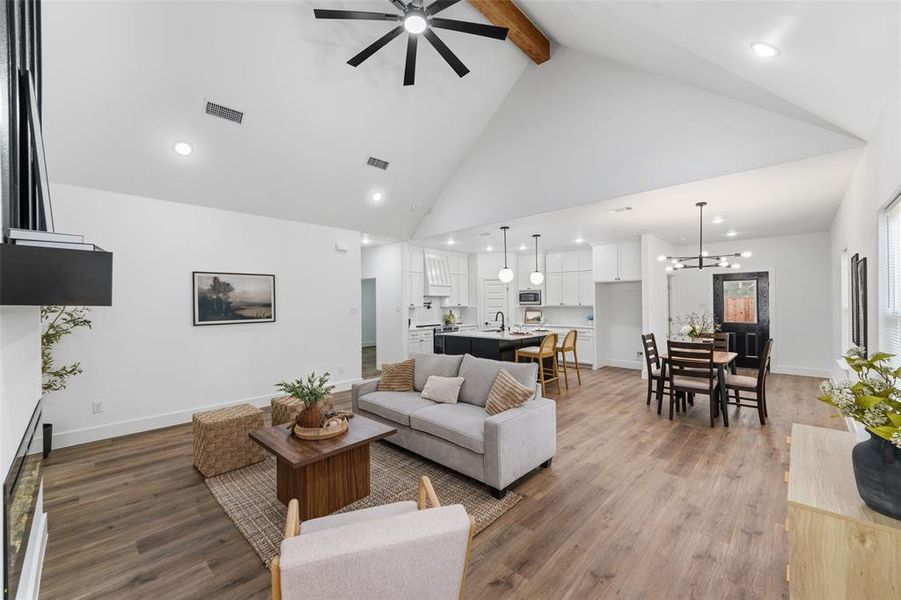 Furnished interior view inside a new home in , Fort Worth (Image 16).