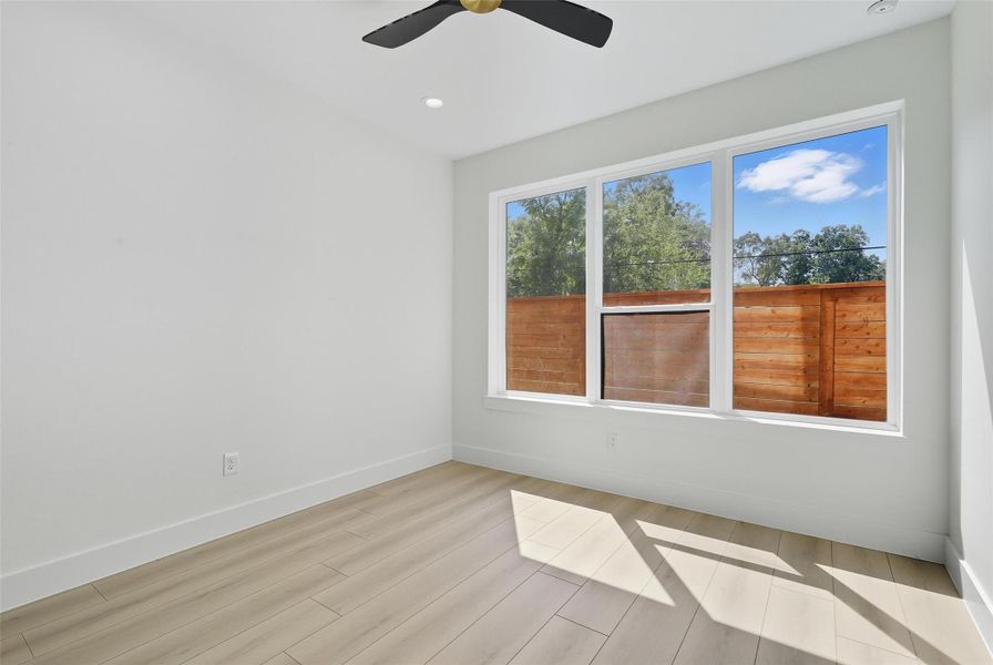 bottom level bedroom