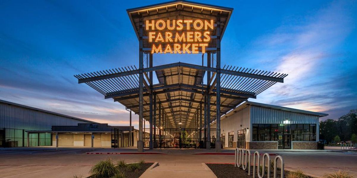 The newly developed Houston Farmers Market is within walking distance.