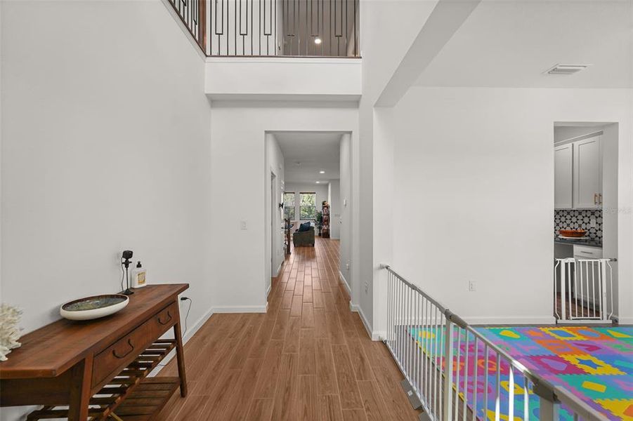 Furnished interior view inside a new home in Estates at Rivercrest, Sanford (Image 15).