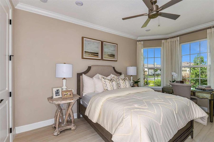 Furnished interior view inside a new home in Esplanade at Wiregrass Ranch, Wesley Chapel (Image 17).