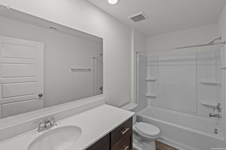 Furnished interior view inside a new home in Dove Song, Marion (Image 9).