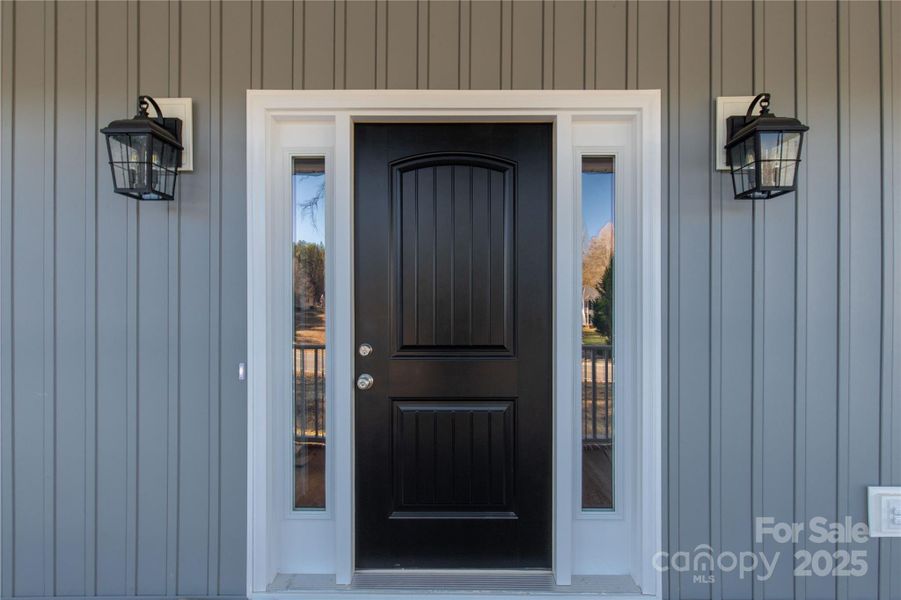 Exterior details and patio area of a home in , York (Image 16).