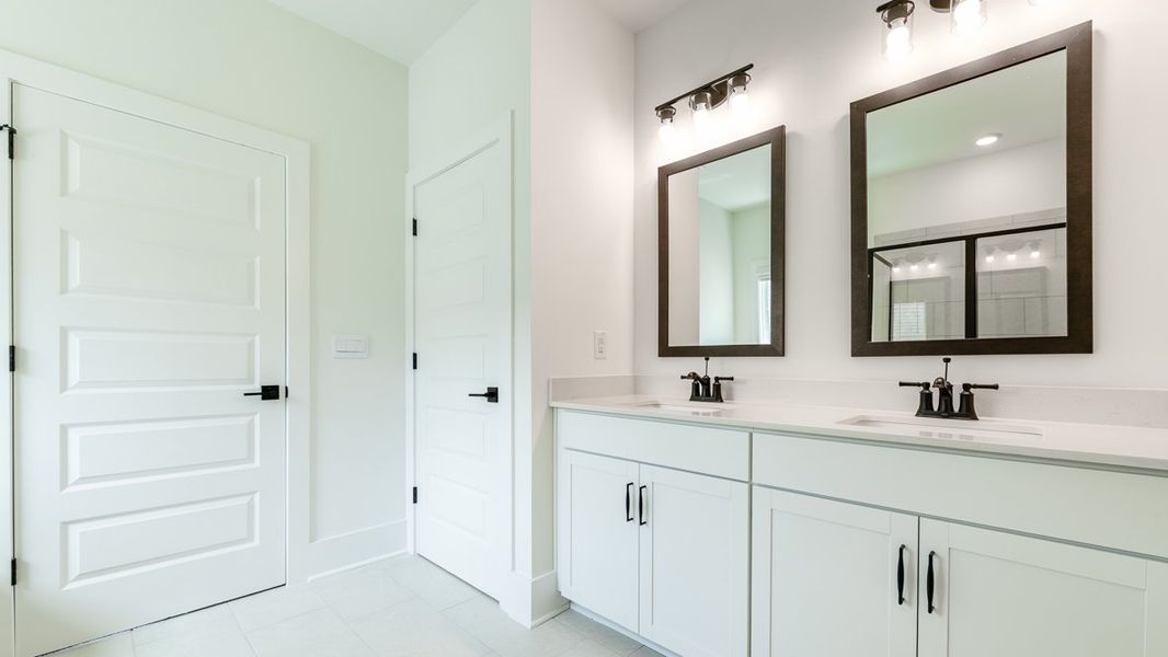 Representative furnished interior of a home built from the Harbor by D.R. Horton in The Village at Sandy Plains, Marietta (Image 7).