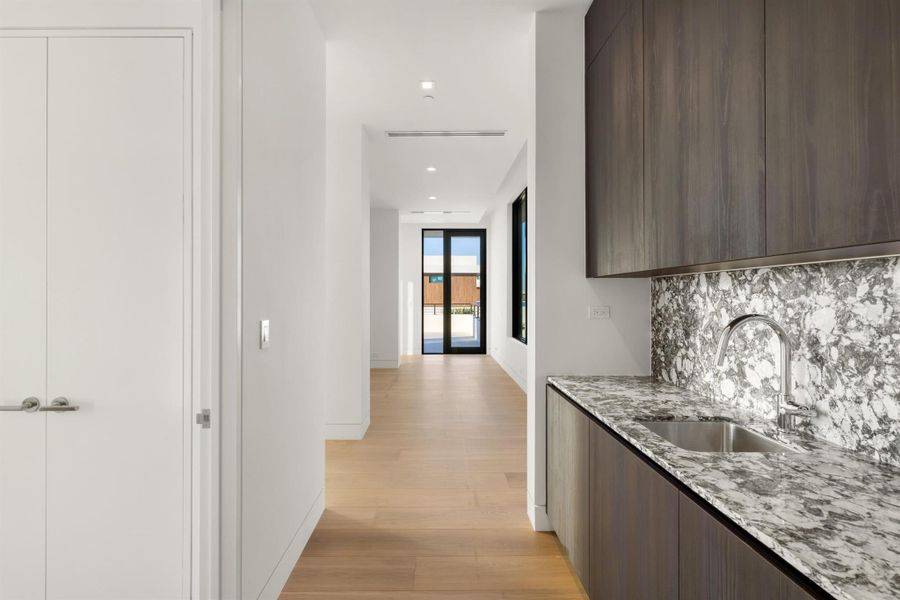 Furnished interior view inside a new home in , Palm Beach Gardens (Image 35).