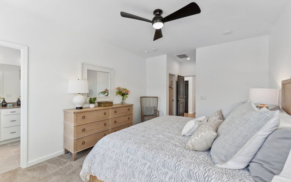 Furnished interior view inside a new home in Wendell Falls, Wendell (Image 15). Furnished interior view inside a new home in Wendell Falls, Wendell (Image 15).