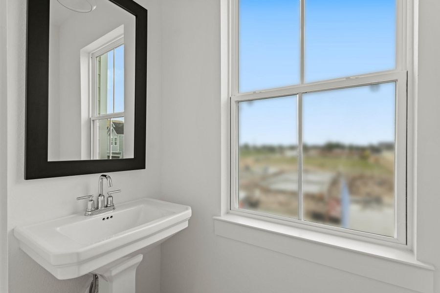 Half bath (*Photo not of actual home and used for illustration purposes only.)