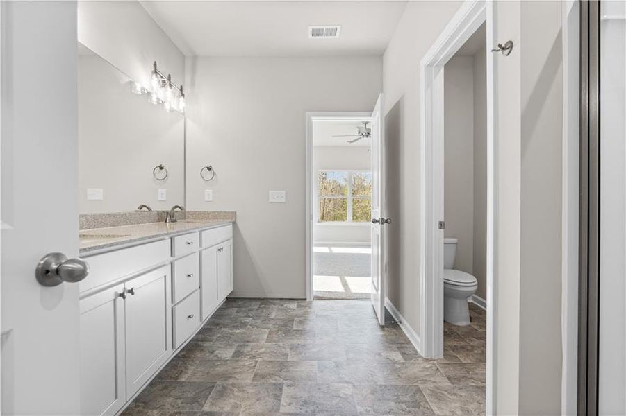 Furnished interior view inside a new home in Maple Village, Adairsville (Image 14).