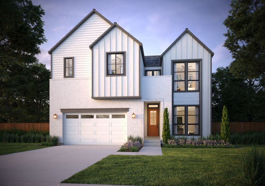Representative exterior photo of a completed home built from the 3 by Trumark Homes in RainDance, Windsor, CO (Image 2).