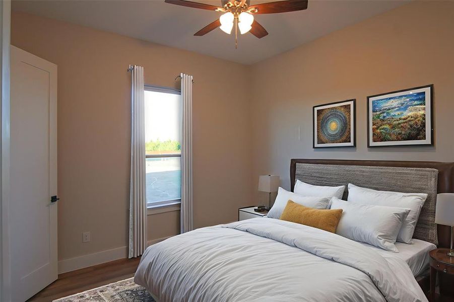 Furnished interior view inside a new home in , Waxahachie (Image 18).