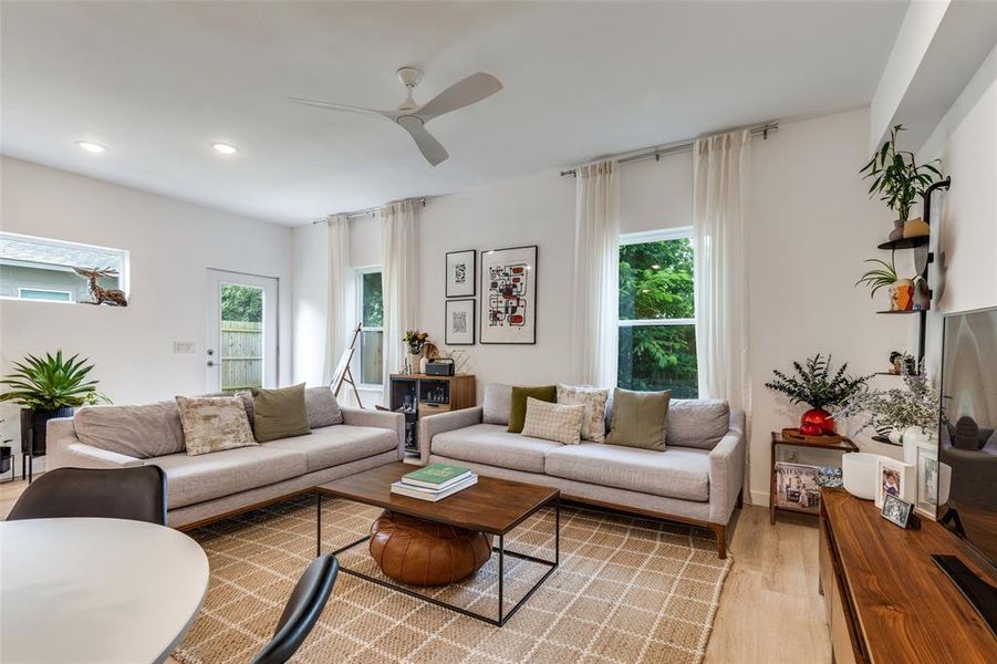 Furnished interior view inside a new home in , Greenville (Image 18).