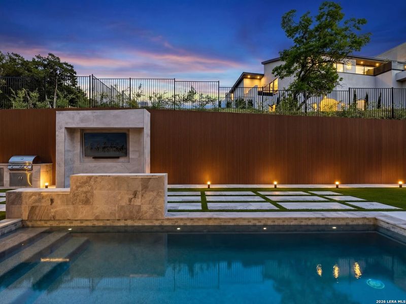 Exterior details and patio area of a home in , San Antonio (Image 3).