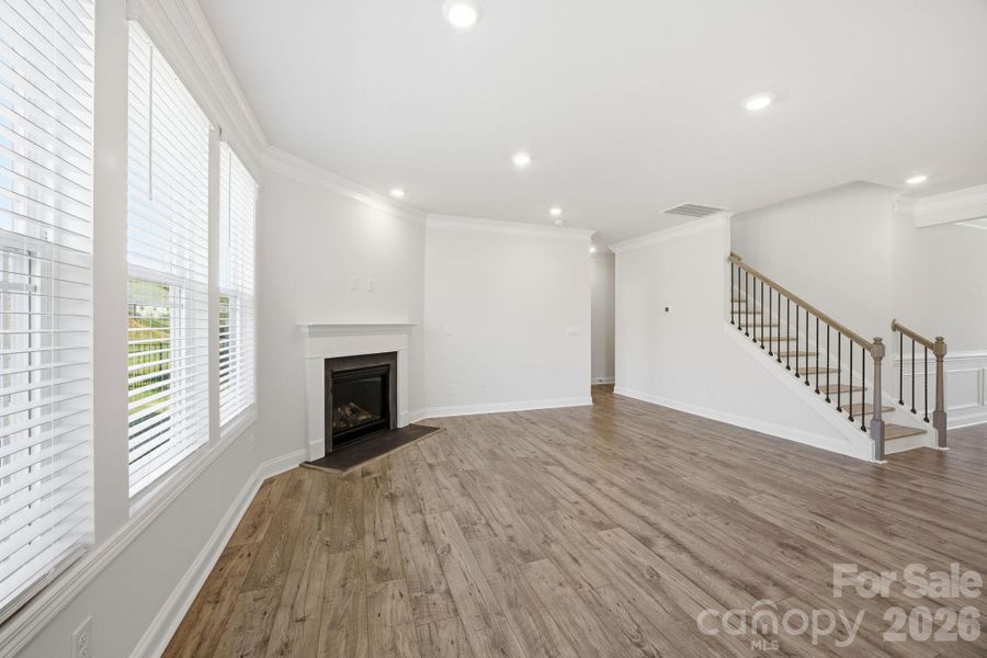 Spacious, unfurnished interior of a new home in Falls Cove, Troutman (Image 19). Spacious, unfurnished interior of a new home in Falls Cove, Troutman (Image 19).