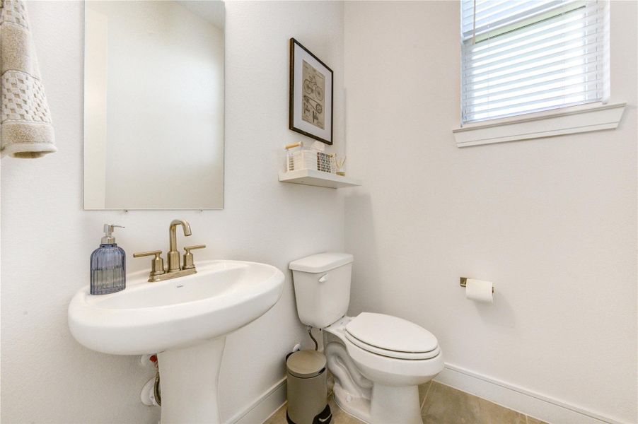 Furnished interior view inside a new home in Easthaven at Bridgeland Central, Cypress (Image 37).