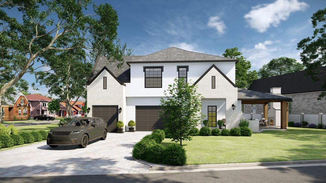 These are Pre-Build Renderings, the home will vary from this photo.