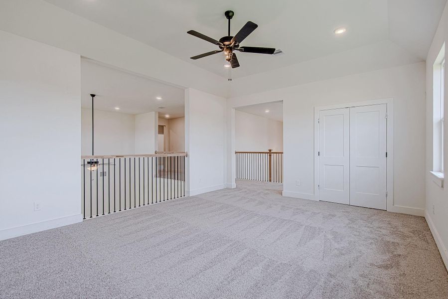 Spacious, unfurnished interior of a new home in WaterStone, Montgomery (Image 34). Spacious, unfurnished interior of a new home in WaterStone, Montgomery (Image 34).