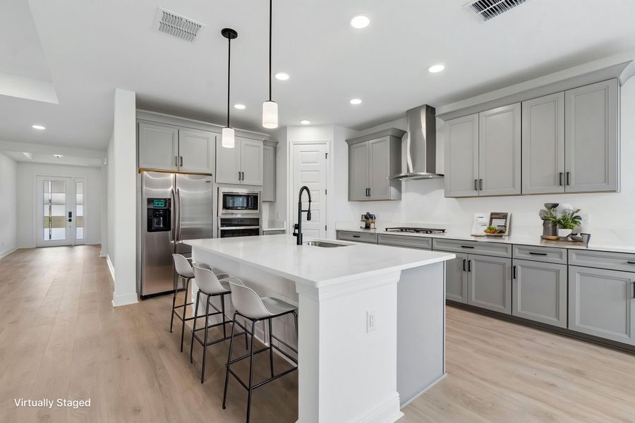 Kitchen - Virtually Staged Kitchen - Virtually Staged