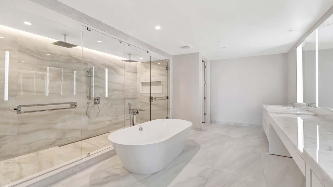 Furnished interior view inside a new home in Alina Residences, Boca Raton (Image 6).