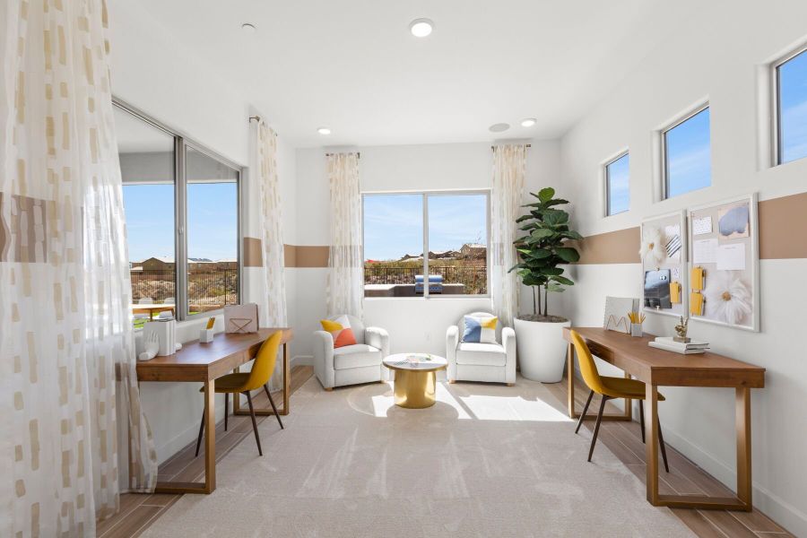 Representative furnished interior of a home built from the Mint by Mattamy Homes in Empire Pointe, Queen Creek (Image 10).