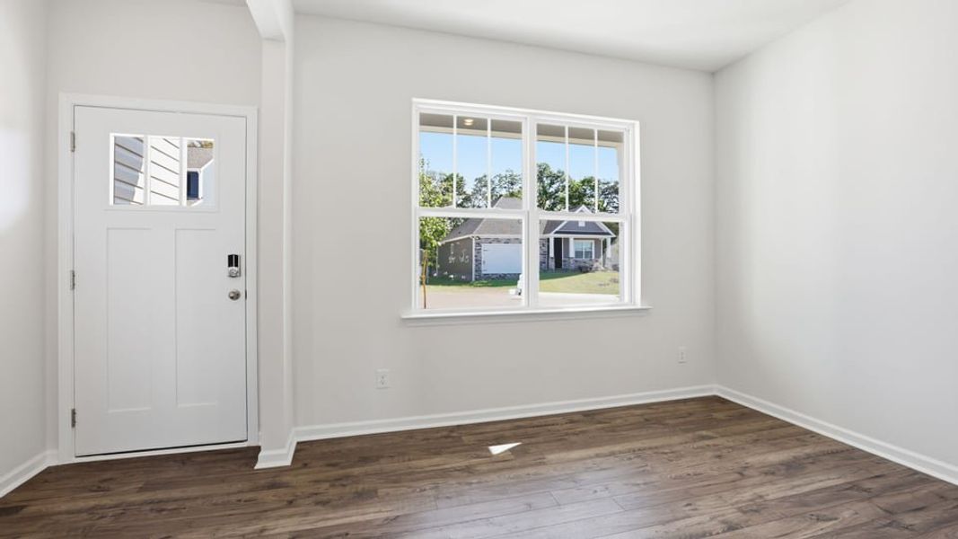 Spacious, unfurnished interior of a new home in Durbin Meadows Traditions, Fountain Inn (Image 20).