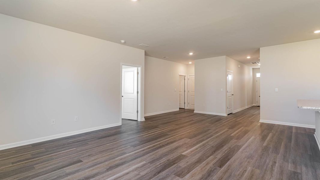 Representative unfurnished interior of a home built from the KERRY by D.R. Horton in Sandridge Park, Little River (Image 15).
