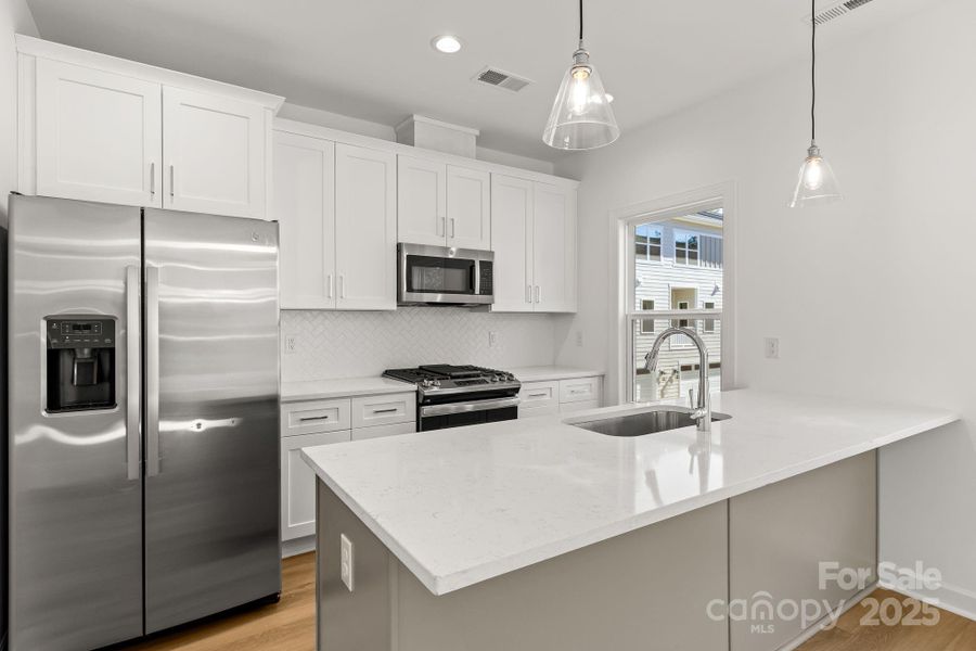 Furnished interior view inside a new home in , Charlotte (Image 4). Furnished interior view inside a new home in , Charlotte (Image 4).