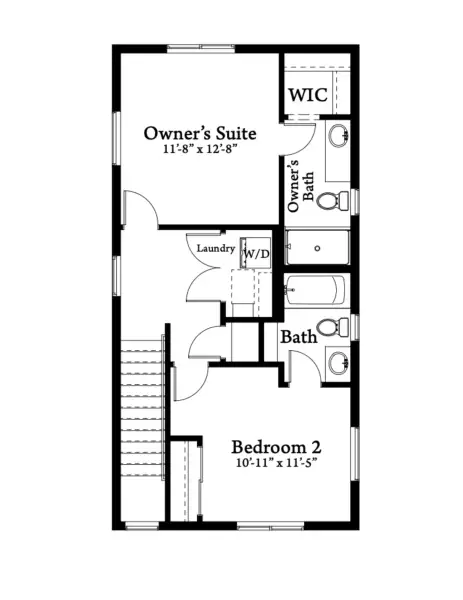 2D floor plan layout of this home in Liberty Draw, Evans, CO (Image 4). 2D floor plan layout of this home in Liberty Draw, Evans, CO (Image 4).