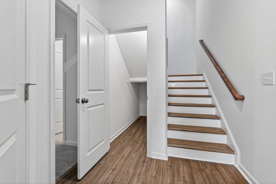 Spacious, unfurnished interior of a new home in Somerset at Veterans Memorial, Mableton (Image 28). Spacious, unfurnished interior of a new home in Somerset at Veterans Memorial, Mableton (Image 28).
