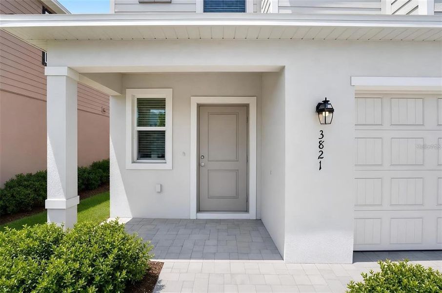 Exterior details and patio area of a home in Rye Ranch, Parrish (Image 14). Exterior details and patio area of a home in Rye Ranch, Parrish (Image 14).