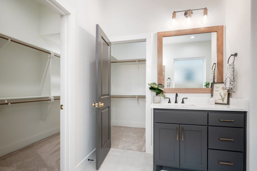 Representative furnished interior of a home built from the The Lydia by Reece Homes in Traditions, Bryan (Image 11).