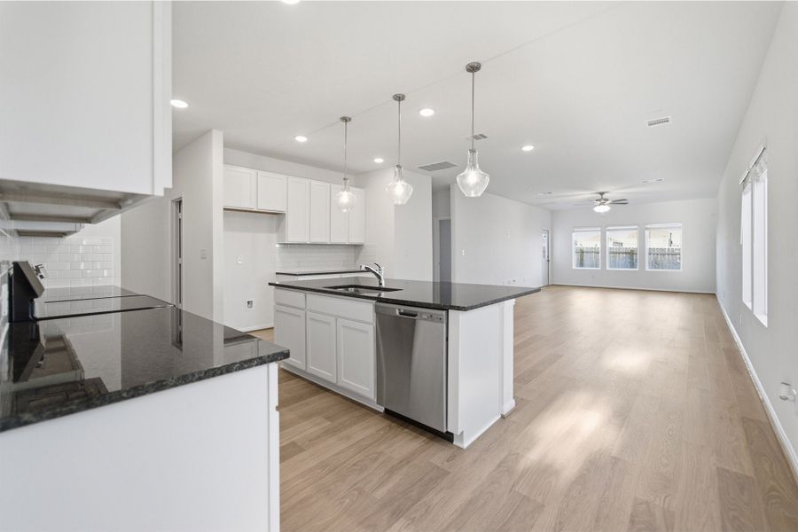 Furnished interior view inside a new home in Cool Water, Jarrell (Image 6).