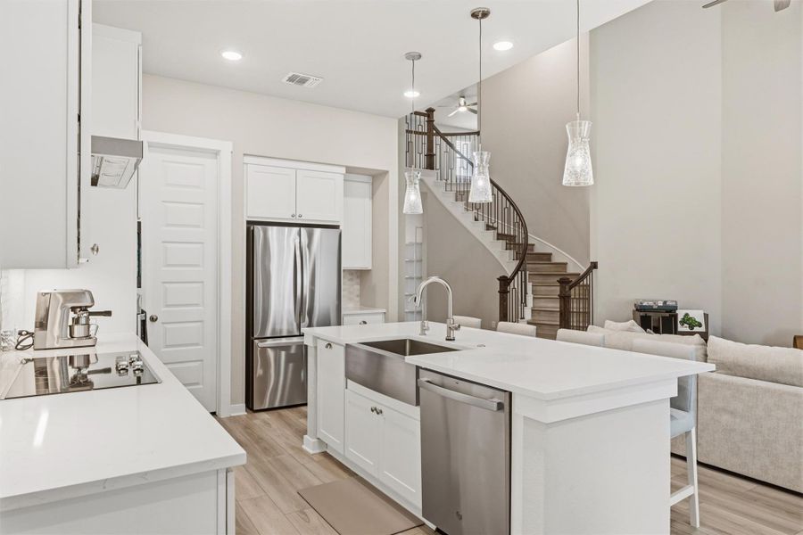 Furnished interior view inside a new home in , Georgetown (Image 17).