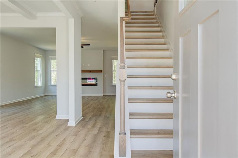 Spacious, unfurnished interior of a new home in Westminster, Covington (Image 12). Spacious, unfurnished interior of a new home in Westminster, Covington (Image 12).