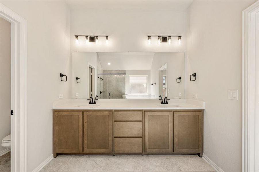 Furnished interior view inside a new home in Sunset Ridge, Alvarado (Image 10).