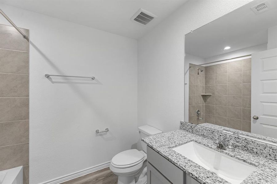 Furnished interior view inside a new home in Reserve at Mallard Lakes, Orange (Image 11). Furnished interior view inside a new home in Reserve at Mallard Lakes, Orange (Image 11).