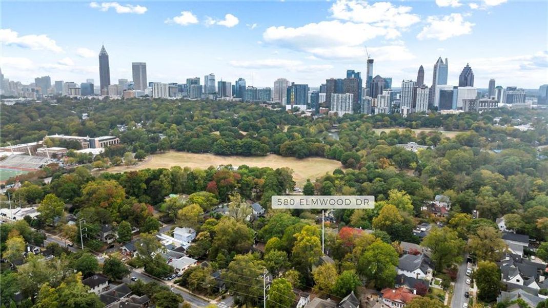 Front exterior of a new home in , Atlanta, GA, highlighting curb appeal (Image 2). Front exterior of a new home in , Atlanta, GA, highlighting curb appeal (Image 2).
