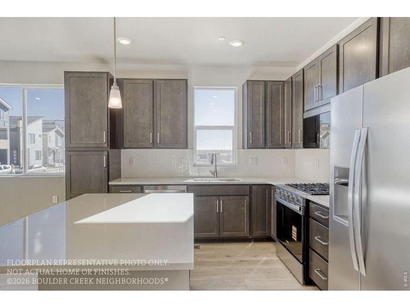 Furnished interior view inside a new home in Baseline, Broomfield (Image 10).