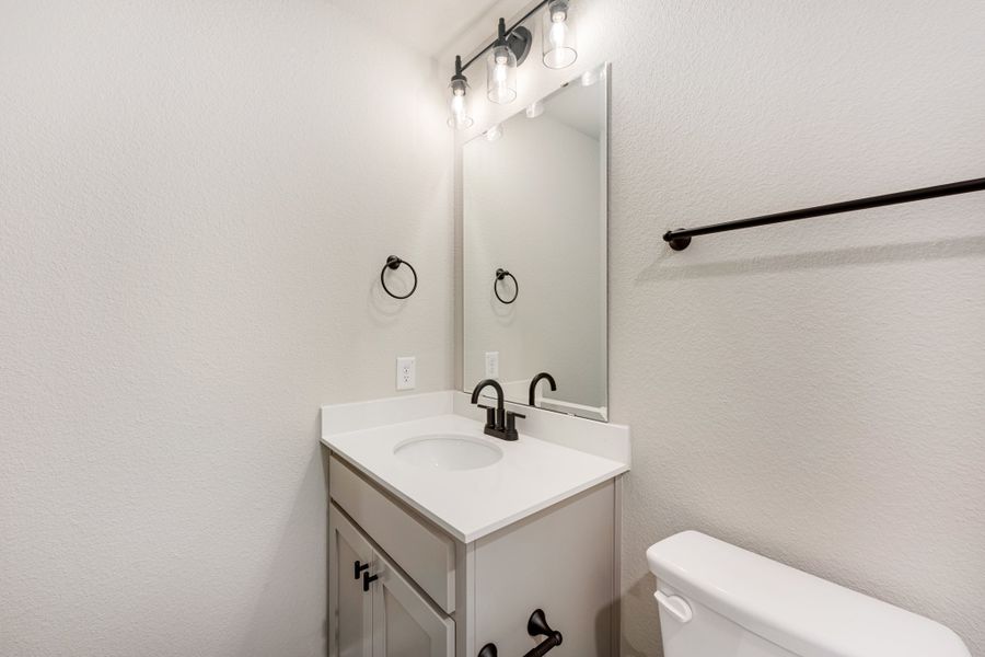 Furnished interior view inside a new home in Woodbridge Townhomes, Wylie (Image 30).