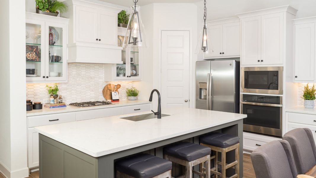 Furnished interior view inside a new home in Devonshire - Reserve 50', Forney (Image 4). Furnished interior view inside a new home in Devonshire - Reserve 50', Forney (Image 4).