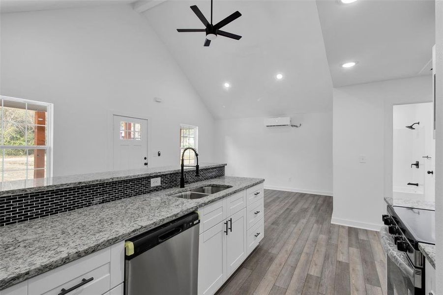 Furnished interior view inside a new home in , Flint (Image 3).