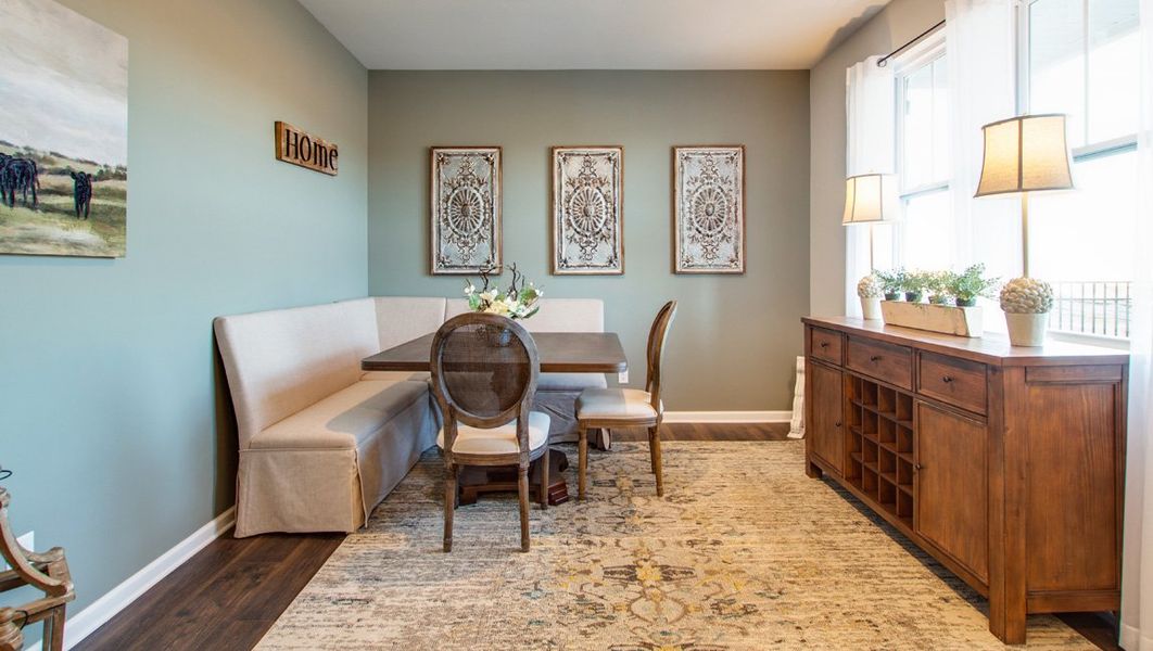 Representative furnished interior of a home built from the SALEM by D.R. Horton in Nexus North, Gallatin (Image 5).