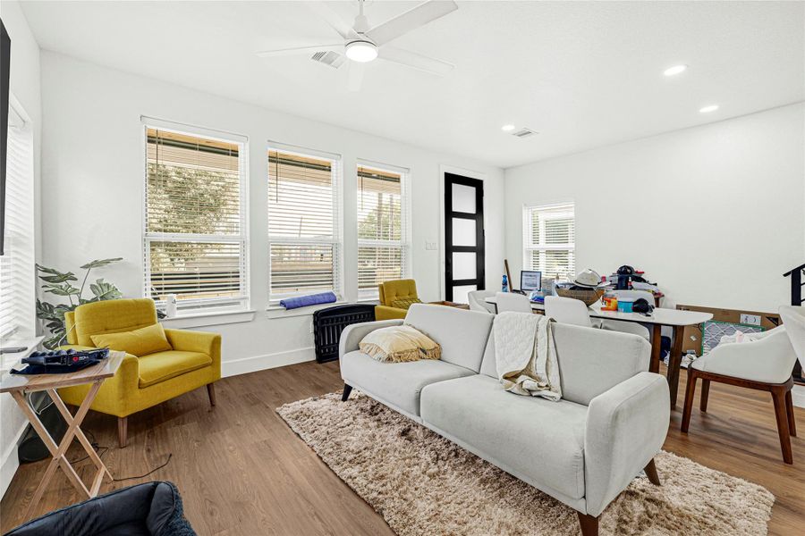 Furnished interior view inside a new home in , Houston (Image 12).