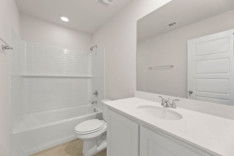 Representative exterior photo of a completed home built from the Lavon by Impression Homes in Creekshaw, Royse City, TX (Image 16). Representative exterior photo of a completed home built from the Lavon by Impression Homes in Creekshaw, Royse City, TX (Image 16).