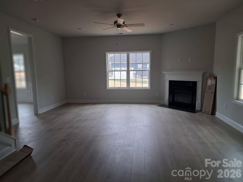 Family Room with Fireplace Family Room with Fireplace