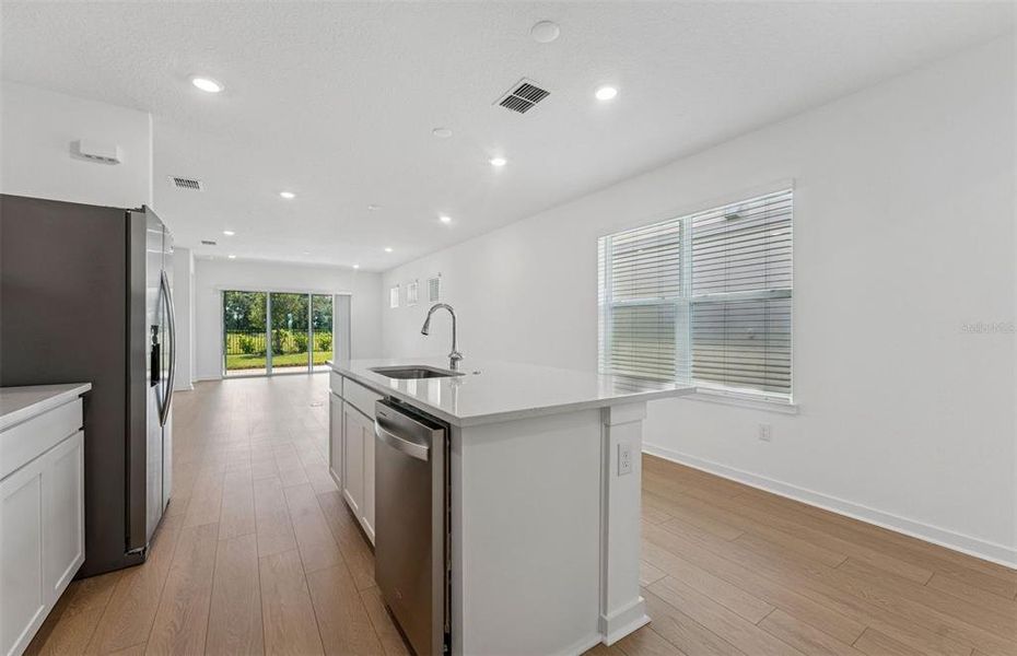 Furnished interior view inside a new home in Oakfield Trails, Parrish (Image 5).