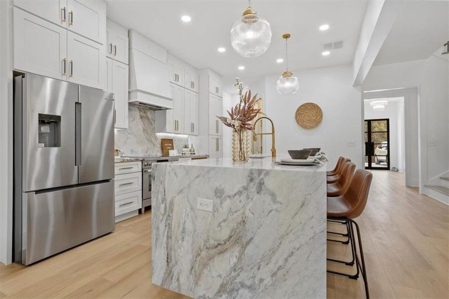 Furnished interior view inside a new home in , Canton (Image 11).
