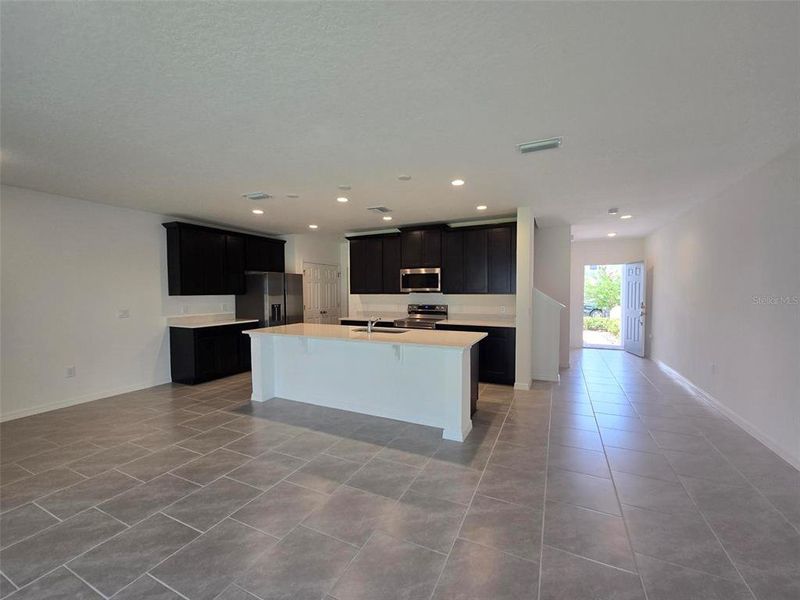 Furnished interior view inside a new home in Sky Lakes Estates, St. Cloud (Image 4).